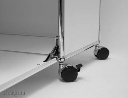 USM Haller Sideboards | 6 Klappen | Reinweiß