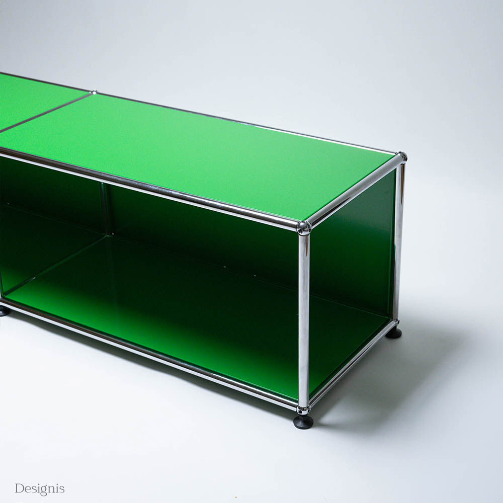 USM Haller Sideboard, 2 Fächer, grün