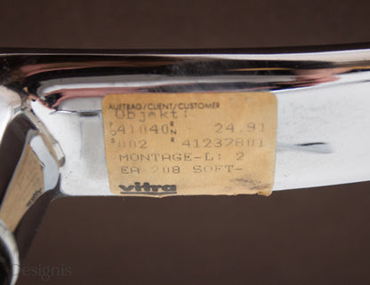 Vitra EA208 Soft Pad Chair | Bürostuhl | Leder Braun