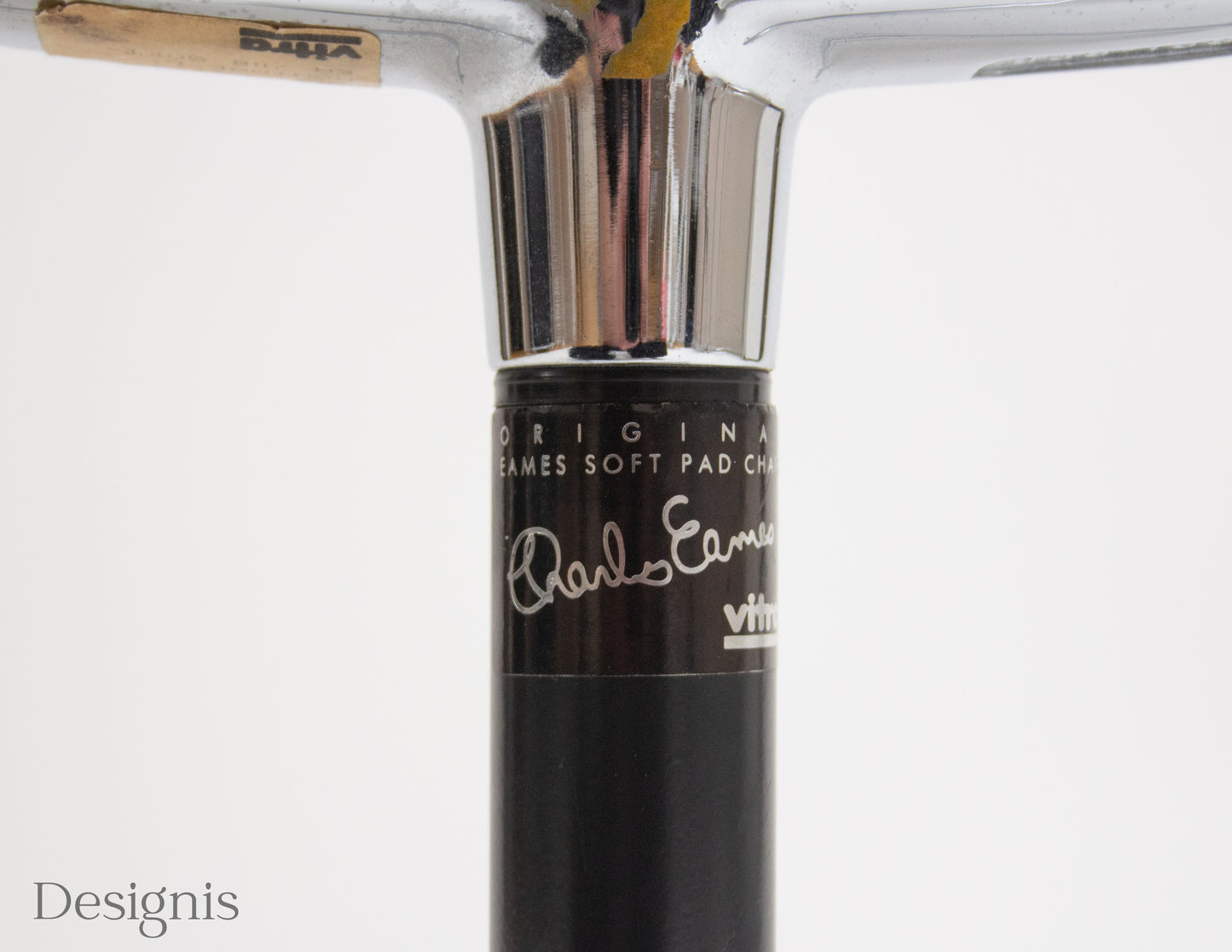 Vitra EA208 Soft Pad Chair | Bürostuhl | Leder Braun