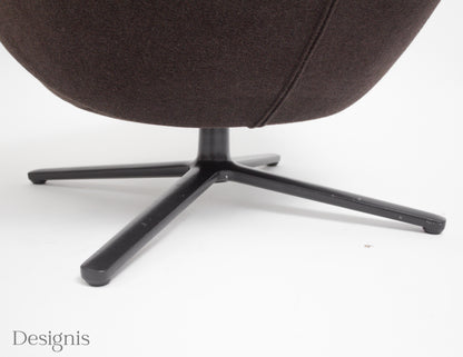 Vitra Repos Sessel mit Panchina | Braun