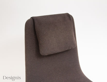 Vitra Repos Sessel mit Panchina | Braun