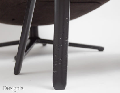 Vitra Repos Sessel mit Panchina | braun