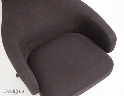Vitra Repos Sessel mit Panchina | Braun